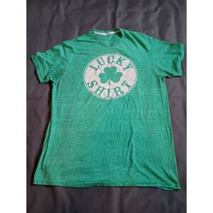 Lucky Distressed T Shirt Men's Size XL